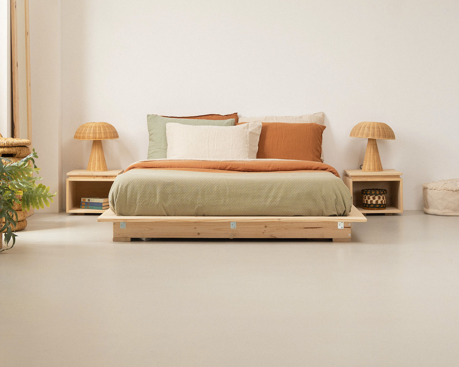 Nuevas camas tatami de inspiración japonesa